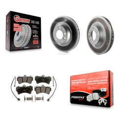 Transit Auto KGF-102293 Disc Brake Kit for 2003-2015 Audi Q7, Porsche Cayenne, Volkswagen Touareg - Front