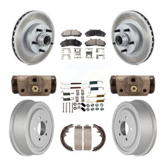 Transit Auto KGF-102300 Disc Brake Kit for 1998-2002 Ford Ranger - Front and Rear