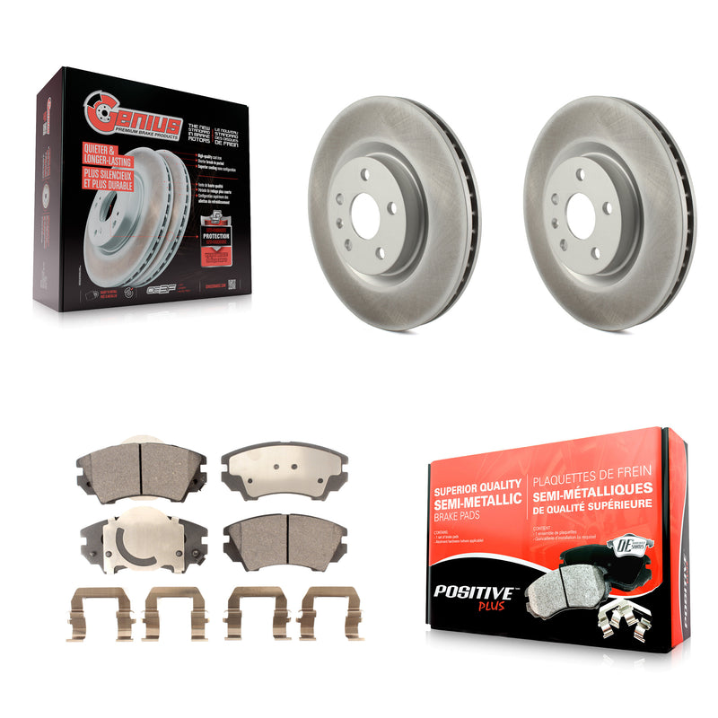 Transit Auto KGF-102312 Disc Brake Kit for 2011-2017 Chevrolet Caprice - Front