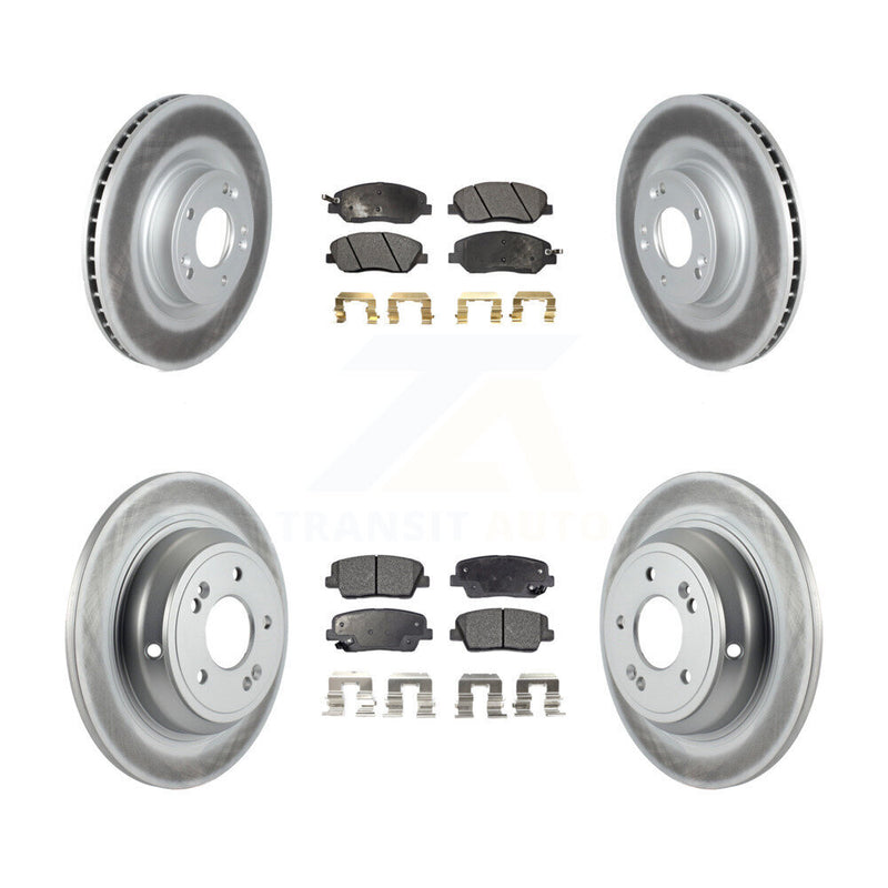 Transit Auto KGF-102315 Disc Brake Kit for 2009-2010 Hyundai Genesis - Front and Rear