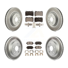 Transit Auto KGF-102327 Disc Brake Kit for 2013-2019 Cadillac XTS - Front and Rear