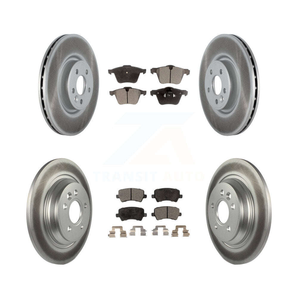 Transit Auto KGF-102328 Disc Brake Kit for 2008-2014 Volvo S60, Volvo V70 - Front and Rear