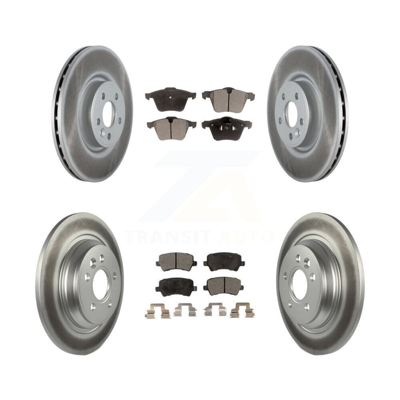 Transit Auto KGF-102328 Disc Brake Kit for 2008-2014 Volvo S60, Volvo V70 - Front and Rear