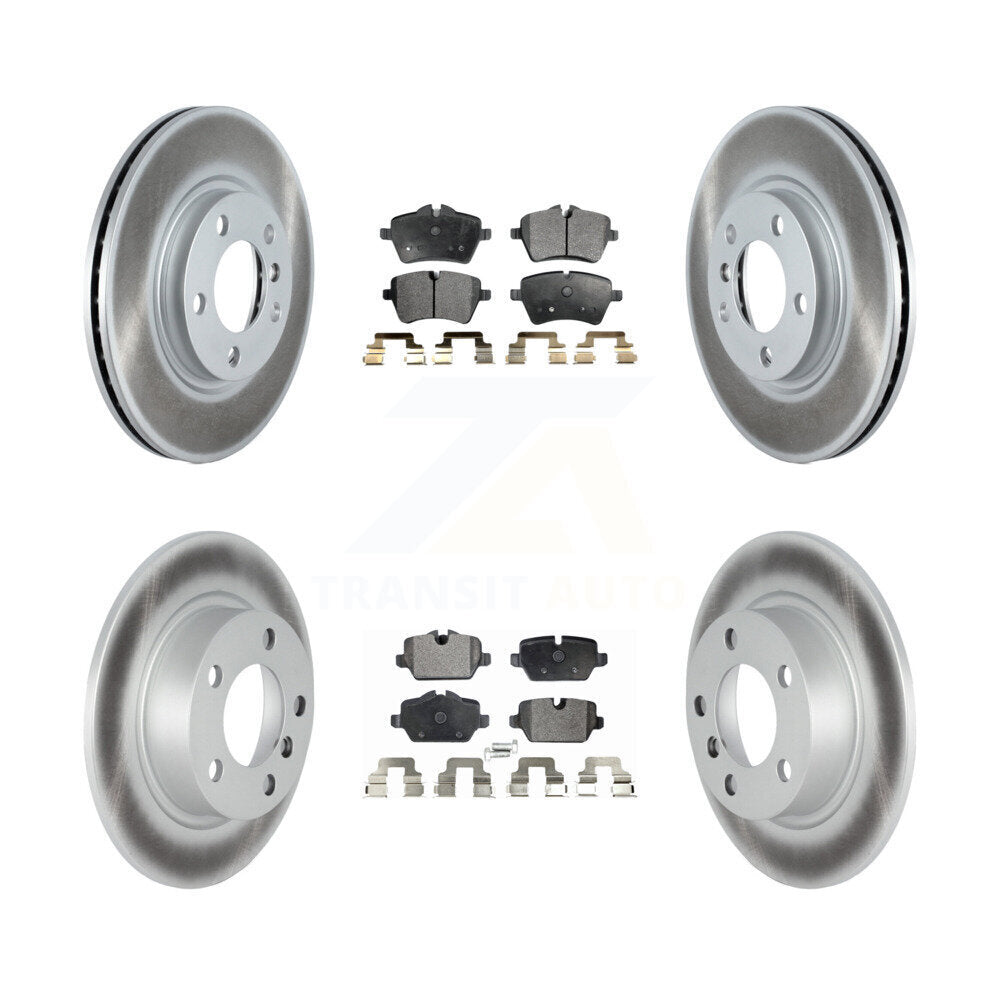 Transit Auto KGF-102332 Disc Brake Kit for 2011-2015 Mini Cooper Paceman, Mini Cooper Countryman - Front and Rear