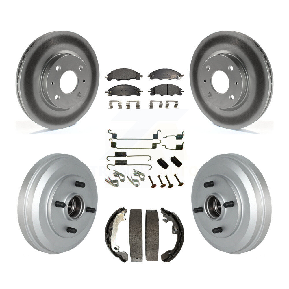 Transit Auto KGF-102338 Disc Brake Kit for 2009-2011 Ford Focus - Front and Rear