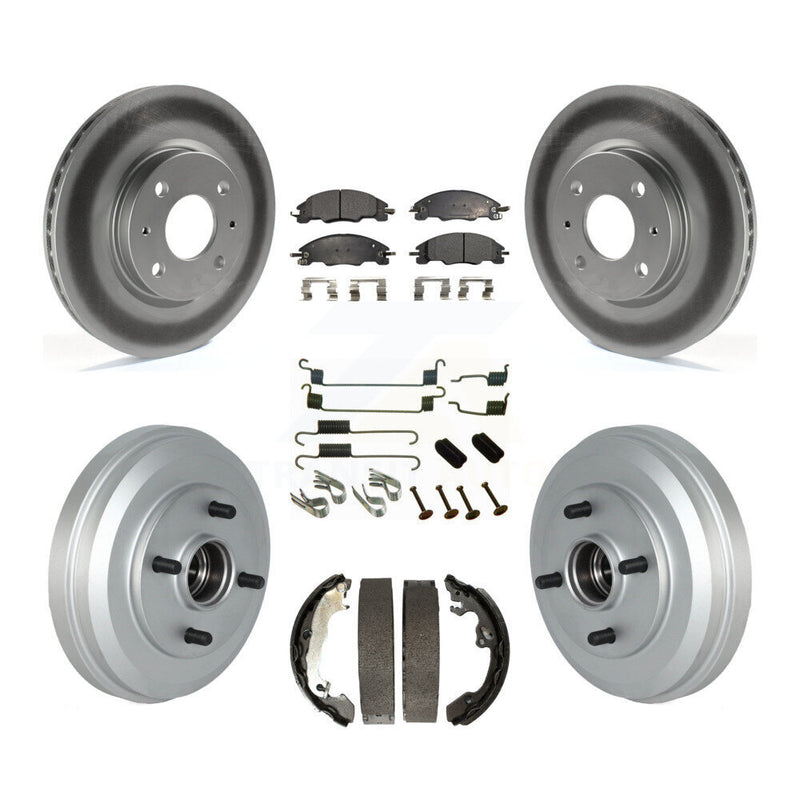 Transit Auto KGF-102338 Disc Brake Kit for 2009-2011 Ford Focus - Front and Rear
