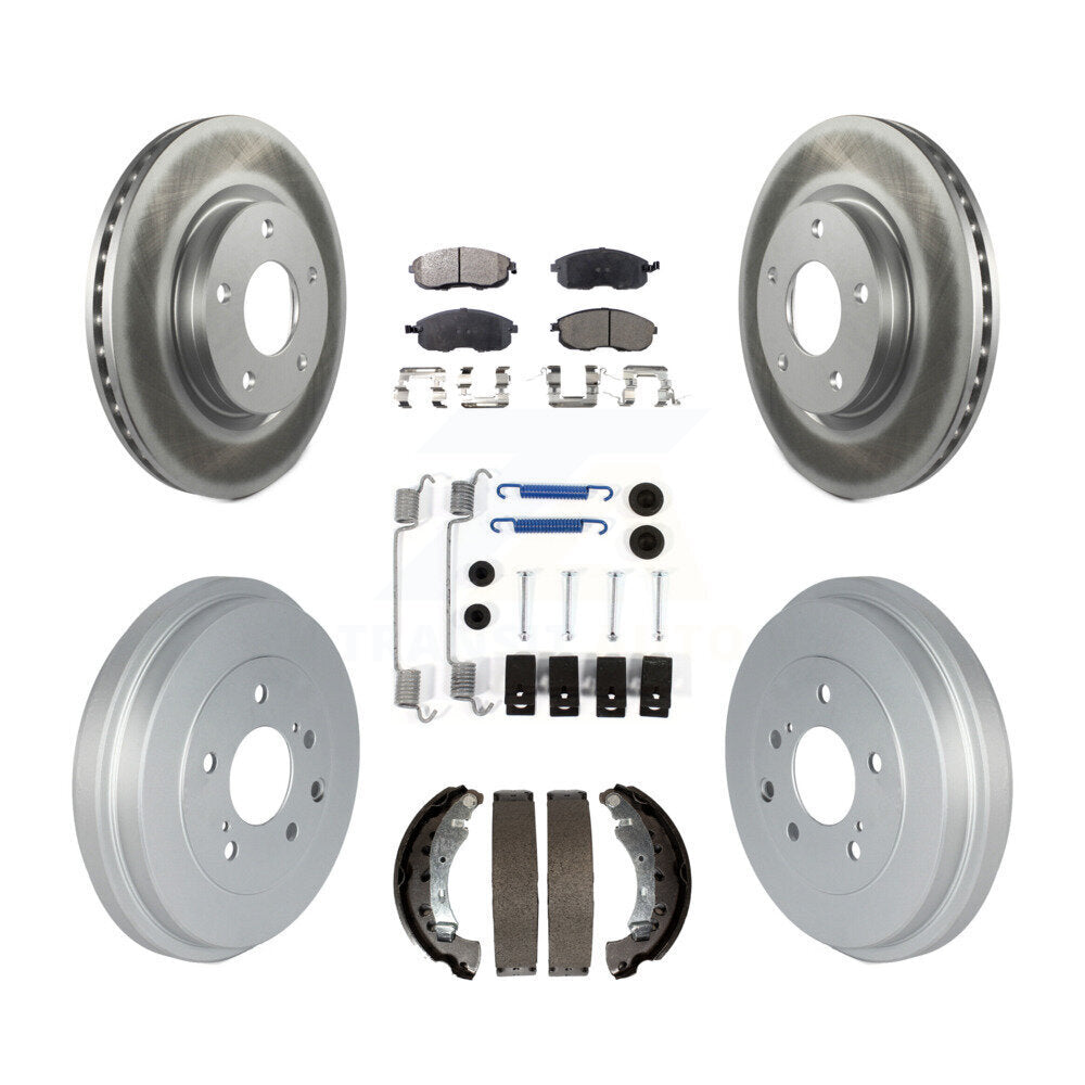 Transit Auto KGF-102339 Disc Brake Kit for 2013-2019 Nissan Sentra - Front and Rear