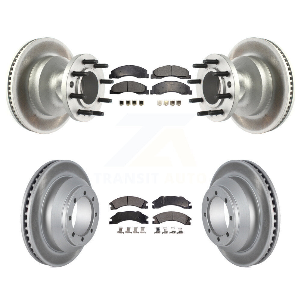 Transit Auto KGF-102342 Disc Brake Kit for 2008-2023 Ford E-350 Super Duty, Ford E-350 Econoline - Front and Rear