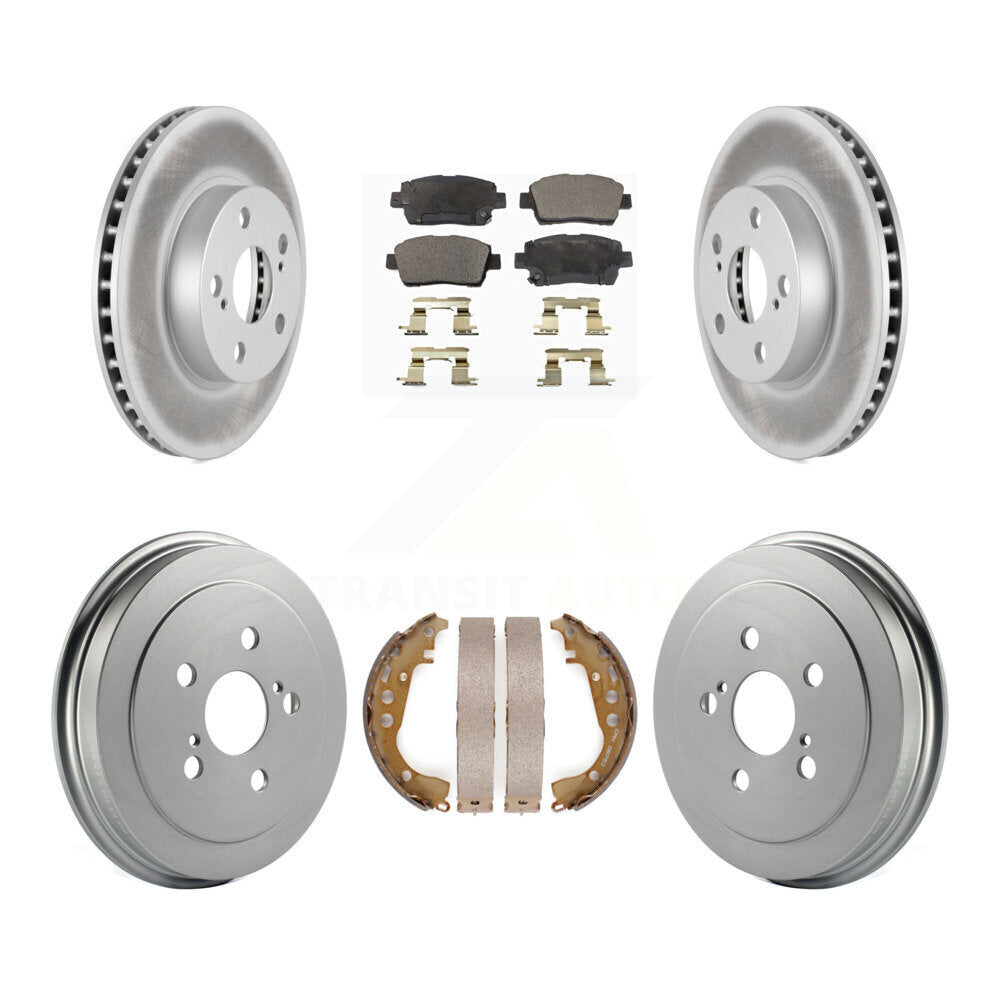 Transit Auto KGF-102348 Disc Brake Kit for 2004-2008 Toyota Prius - Front and Rear