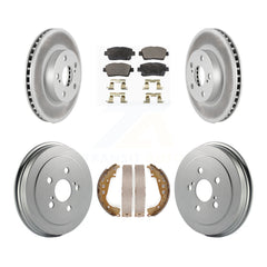 Transit Auto KGF-102348 Disc Brake Kit for 2004-2008 Toyota Prius - Front and Rear