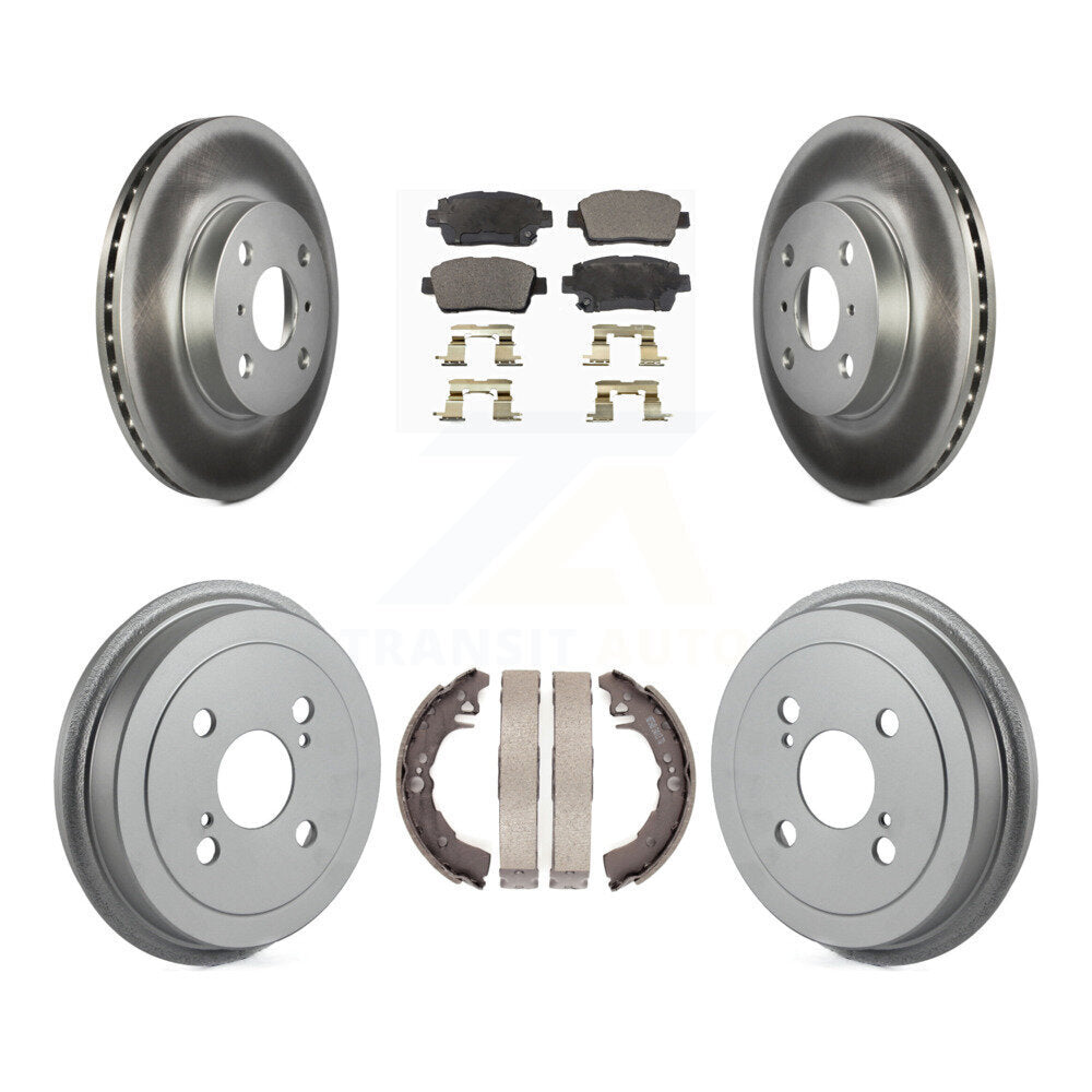 Transit Auto KGF-102349 Disc Brake Kit for 2001-2005 Toyota Echo - Front and Rear