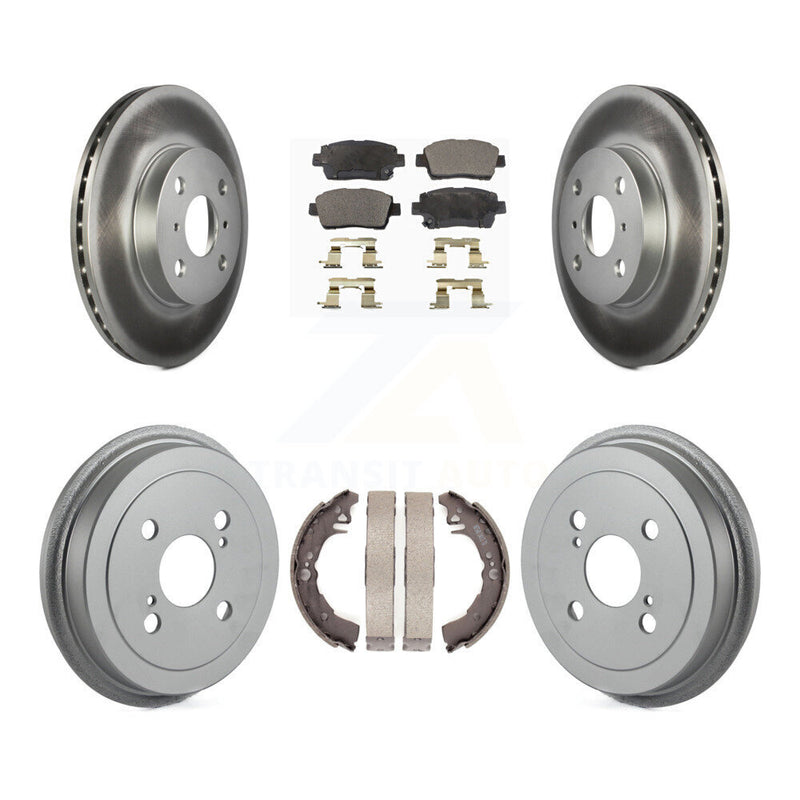Transit Auto KGF-102349 Disc Brake Kit for 2001-2005 Toyota Echo - Front and Rear