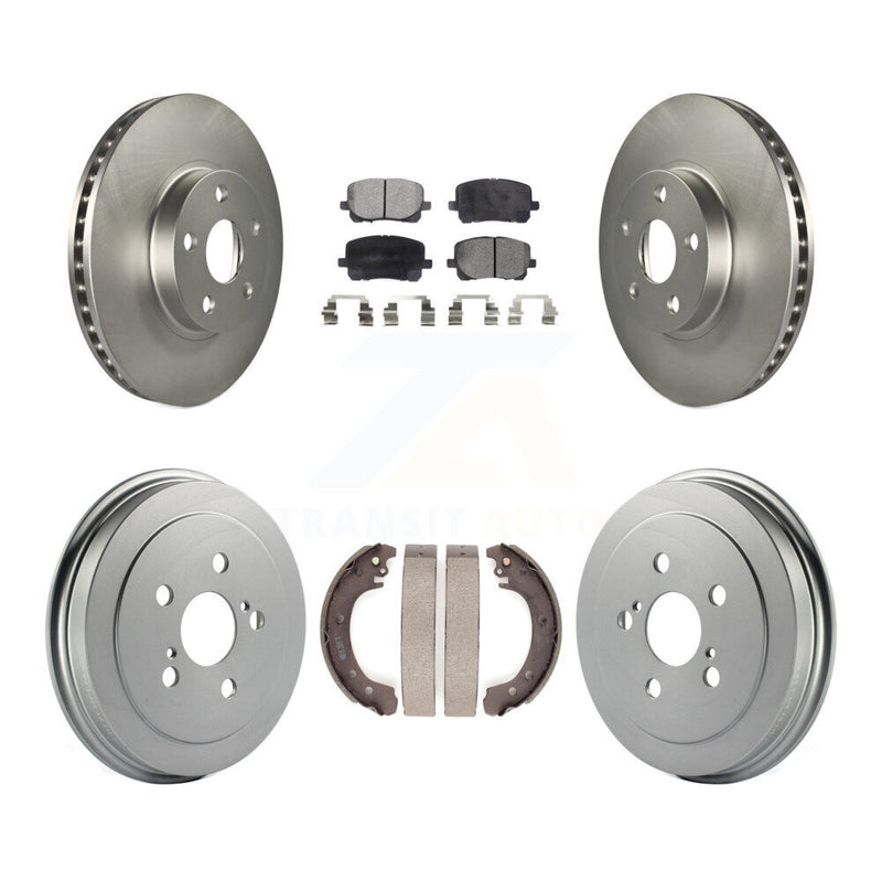 Transit Auto KGF-102351 Disc Brake Kit for 2003-2008 Toyota Corolla - Front and Rear