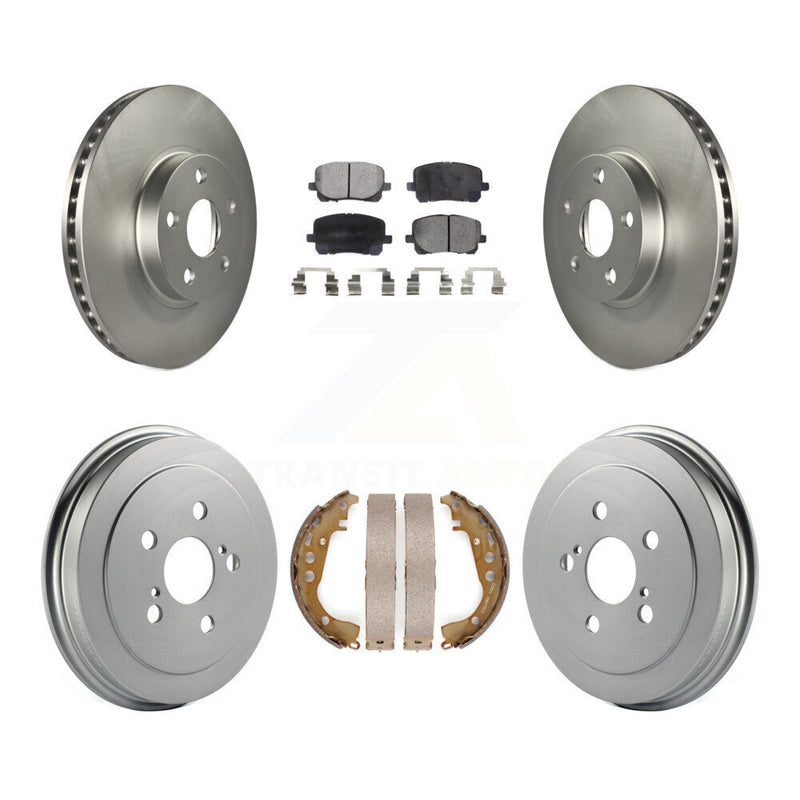 Transit Auto KGF-102352 Disc Brake Kit for 2003-2008 Toyota Corolla - Front and Rear