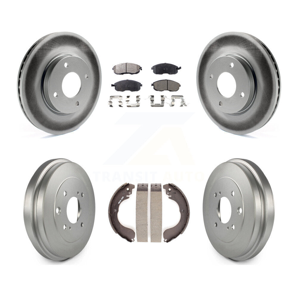 Transit Auto KGF-102354 Disc Brake Kit for 2007-2014 Nissan Cube, Nissan Sentra, Nissan Versa - Front and Rear