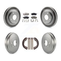 Transit Auto KGF-102354 Disc Brake Kit for 2007-2014 Nissan Cube, Nissan Sentra, Nissan Versa - Front and Rear