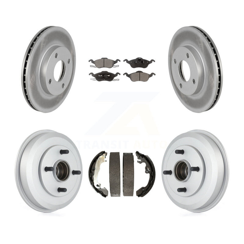 Transit Auto KGF-102358 Disc Brake Kit for 2000-2003 Ford Focus - Front and Rear
