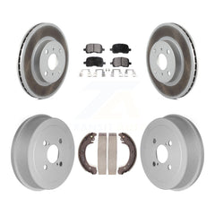Transit Auto KGF-102360 Disc Brake Kit for 2002 Toyota Corolla - Front and Rear