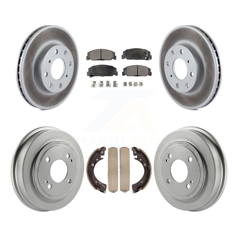 Transit Auto KGF-102370 Disc Brake Kit for 1992-2000 Honda Civic - Front and Rear