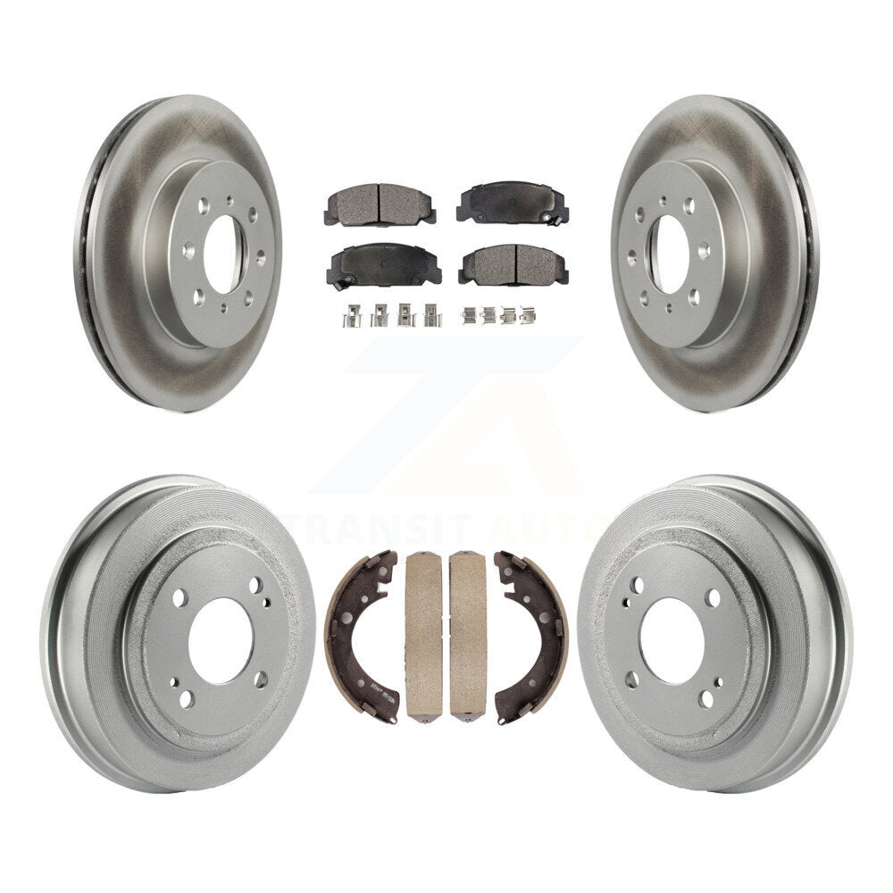 Transit Auto KGF-102372 Disc Brake Kit for 1997 Honda Civic - Front and Rear