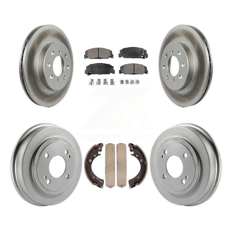 Transit Auto KGF-102372 Disc Brake Kit for 1997 Honda Civic - Front and Rear