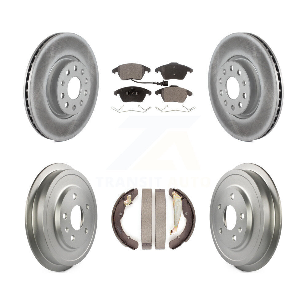 Transit Auto KGF-102374 Disc Brake Kit for 2011-2012 Volkswagen Beetle, Volkswagen Jetta - Front and Rear