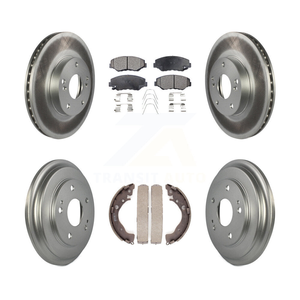 Transit Auto KGF-102378 Disc Brake Kit for 2013-2015 Honda Civic - Front and Rear