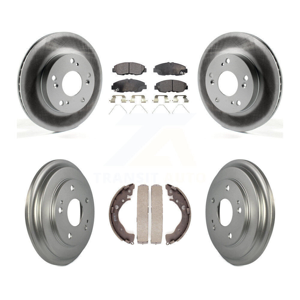 Transit Auto KGF-102379 Disc Brake Kit for 2012-2015 Honda Civic - Front and Rear