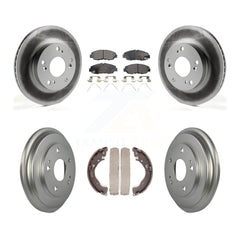 Transit Auto KGF-102379 Disc Brake Kit for 2012-2015 Honda Civic - Front and Rear