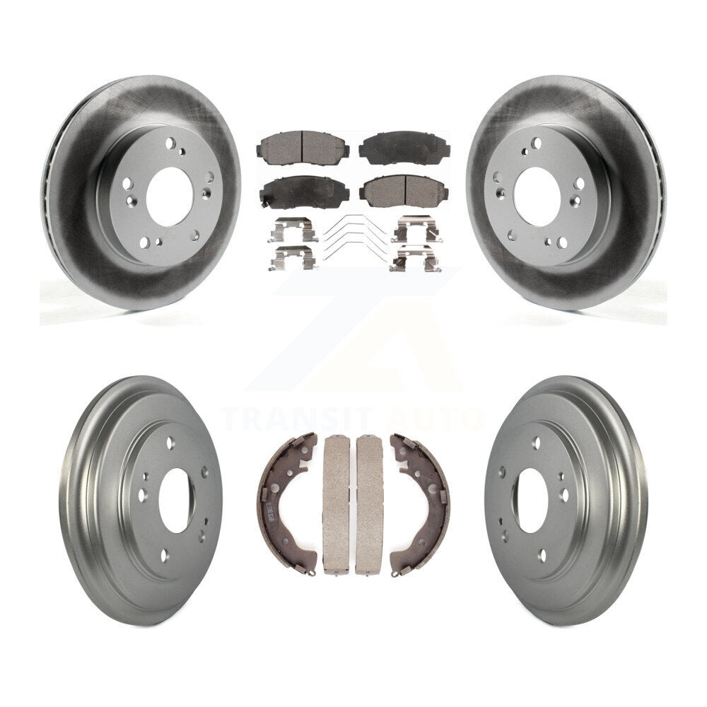 Transit Auto KGF-102380 Disc Brake Kit for 2015 Honda Civic - Front and Rear