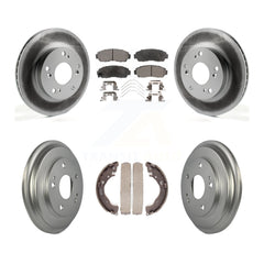 Transit Auto KGF-102380 Disc Brake Kit for 2015 Honda Civic - Front and Rear