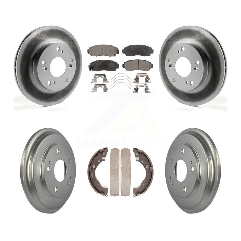 Transit Auto KGF-102380 Disc Brake Kit for 2015 Honda Civic - Front and Rear