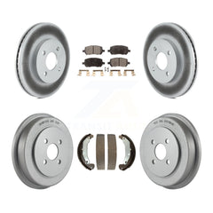 Transit Auto KGF-102381 Disc Brake Kit for 2003-2008 Pontiac G5, Chevrolet Cobalt and More - Front and Rear