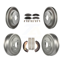 Transit Auto KGF-102389 Disc Brake Kit for 2005-2008 Chevrolet Silverado 1500, GMC Sierra 1500 and More - Front and Rear