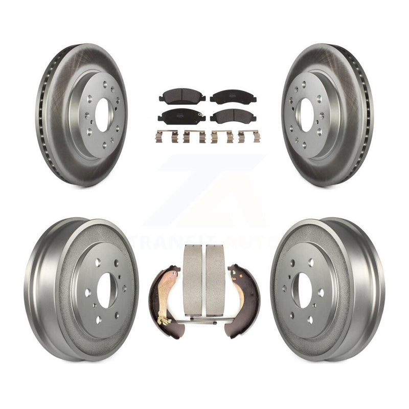 Transit Auto KGF-102389 Disc Brake Kit for 2005-2008 Chevrolet Silverado 1500, GMC Sierra 1500 and More - Front and Rear