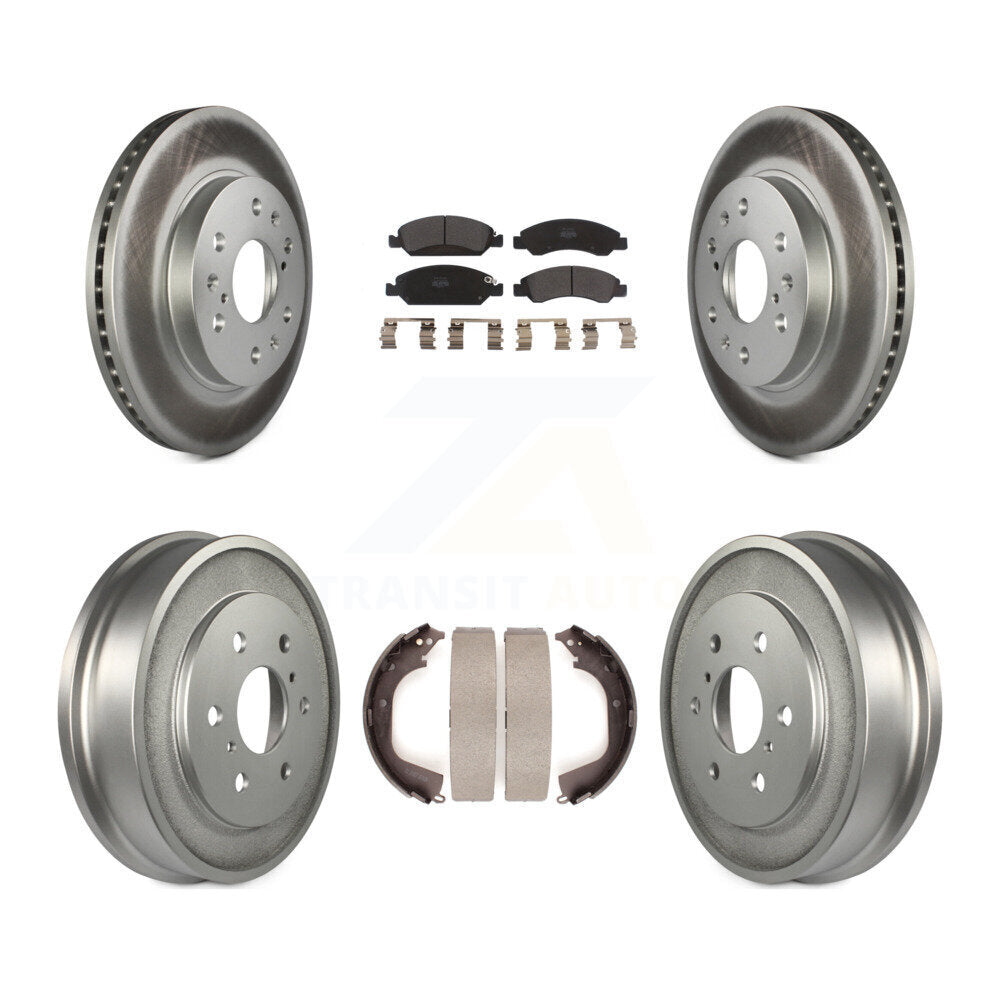 Transit Auto KGF-102391 Disc Brake Kit for 2008 Chevrolet Silverado 1500, GMC Sierra 1500 - Front and Rear