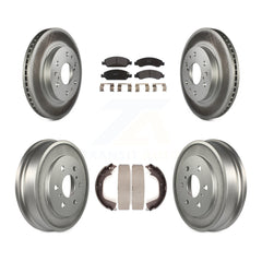 Transit Auto KGF-102391 Disc Brake Kit for 2008 Chevrolet Silverado 1500, GMC Sierra 1500 - Front and Rear