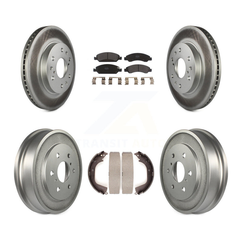 Transit Auto KGF-102391 Disc Brake Kit for 2008 Chevrolet Silverado 1500, GMC Sierra 1500 - Front and Rear