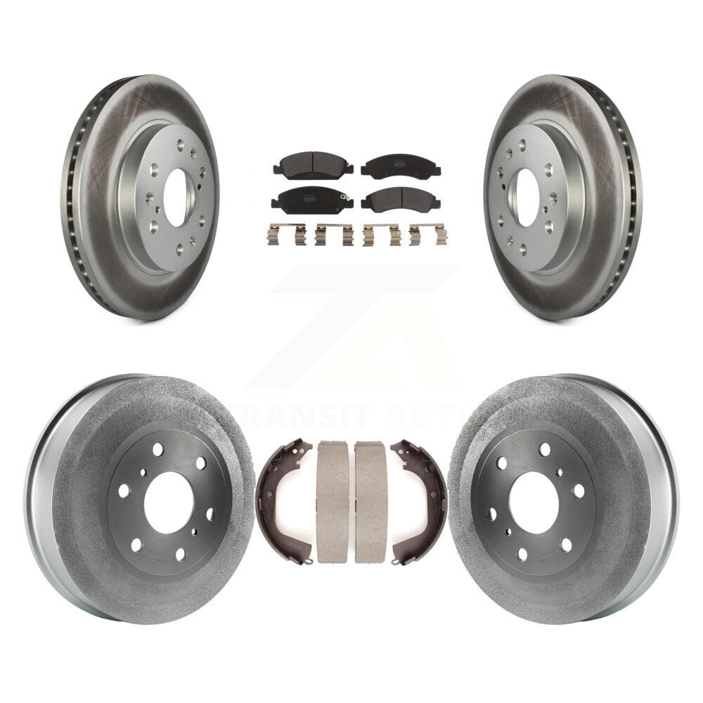 Transit Auto KGF-102392 Disc Brake Kit for 2009-2013 Chevrolet Silverado 1500, GMC Sierra 1500 - Front and Rear