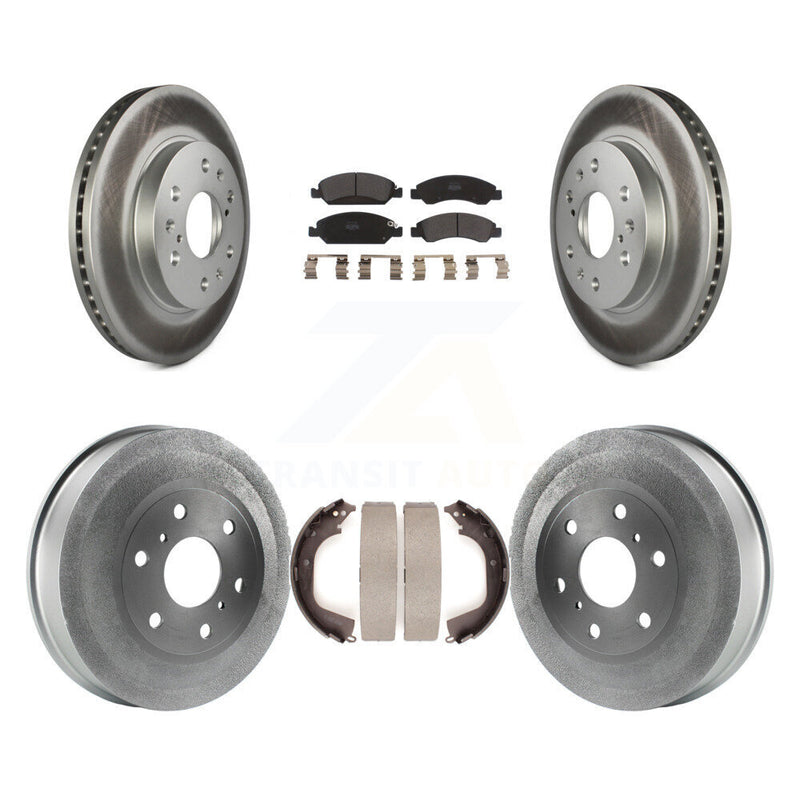 Transit Auto KGF-102392 Disc Brake Kit for 2009-2013 Chevrolet Silverado 1500, GMC Sierra 1500 - Front and Rear