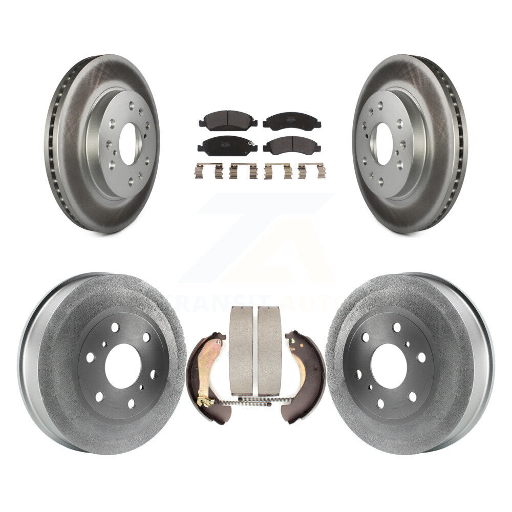 Transit Auto KGF-102393 Disc Brake Kit for 2009 Chevrolet Silverado 1500, GMC Sierra 1500 - Front and Rear