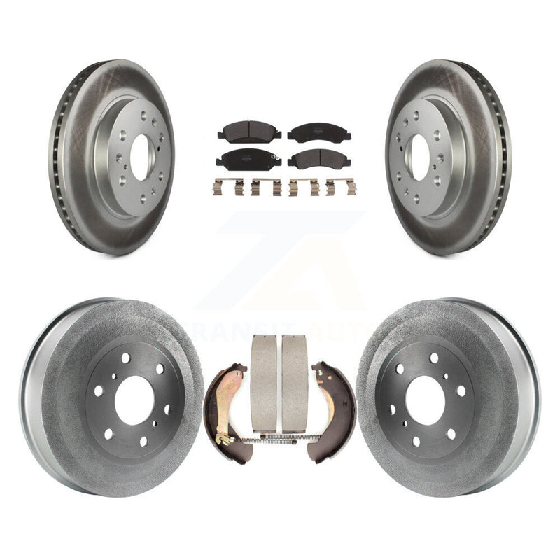 Transit Auto KGF-102393 Disc Brake Kit for 2009 Chevrolet Silverado 1500, GMC Sierra 1500 - Front and Rear