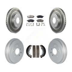 Transit Auto KGF-102395 Disc Brake Kit for 2013-2019 Nissan Sentra - Front and Rear