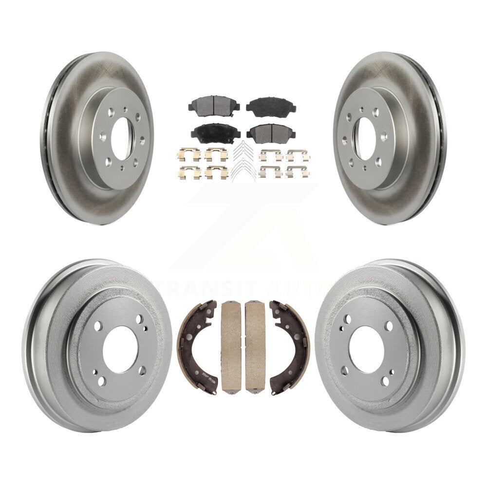 Transit Auto KGF-102398 Disc Brake Kit for 2007-2008 Honda Fit - Front and Rear