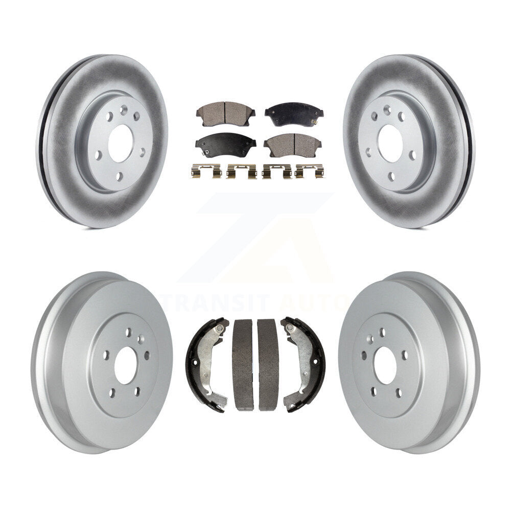 Transit Auto KGF-102401 Disc Brake Kit for 2011-2016 Chevrolet Cruze Limited, Chevrolet Cruze - Front and Rear
