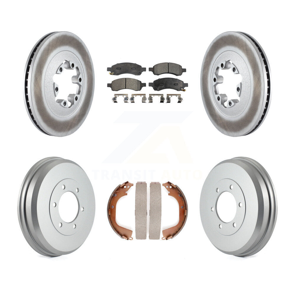 Transit Auto KGF-102406 Disc Brake Kit for 2009-2012 Chevrolet Colorado, GMC Canyon - Front and Rear