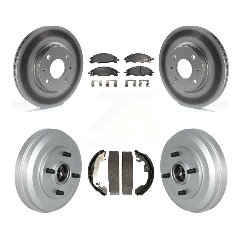 Transit Auto KGF-102408 Disc Brake Kit for 2009-2011 Ford Focus - Front and Rear