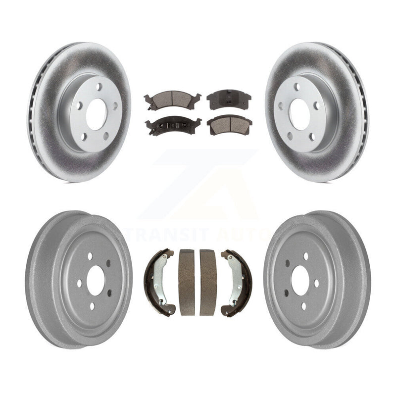 Transit Auto KGF-102410 Disc Brake Kit for 2003-2005 Chevrolet Cavalier, Pontiac Sunfire - Front and Rear