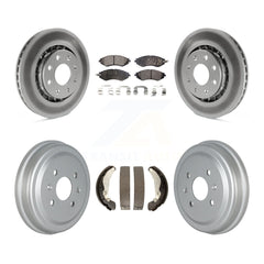 Transit Auto KGF-102413 Disc Brake Kit for 2004-2015 Chevrolet Spark, Pontiac G3 and More - Front and Rear