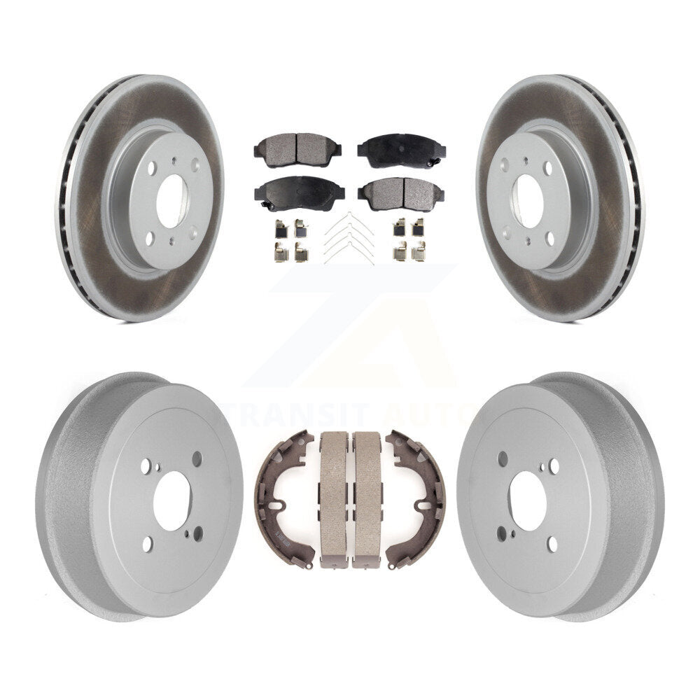 Transit Auto KGF-102414 Disc Brake Kit for 1993-1997 Geo Prizm, Toyota Corolla - Front and Rear
